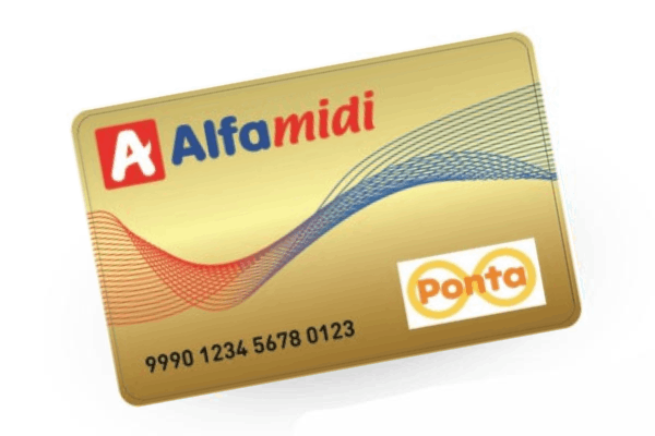 Alfamidi Member card